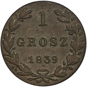 1 groschen Warsaw 1839 MW