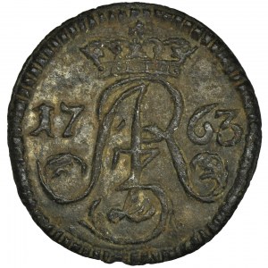 Augustus III of Poland, Schilling Thorn 1763