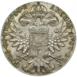 Austria, Maria Theresa, Thaler Wien 1780 SF - RESTRIKE