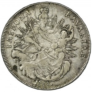 Germany, Bavaria, Maximilian III Joseph, Thaler Munich 1768