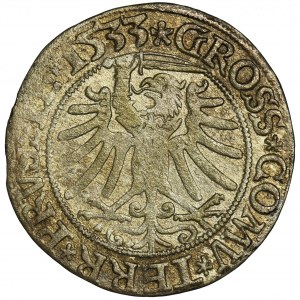 Sigismund I the Old, Groschen Thorn 1533 - PRVS