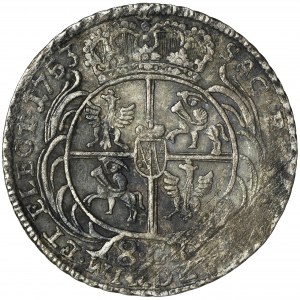 Augustus III of Poland, 8 Groschen Leipzig 1753