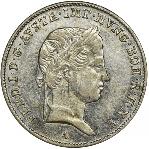 Austria, Ferdynand I, 10 Krajcarów Wiedeń 1837 A