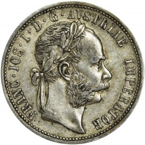 Austria, Franz Joseph I, 1 Floren Wien 1874