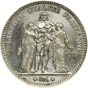 France, III Republic, 5 Francs Paris 1875 A