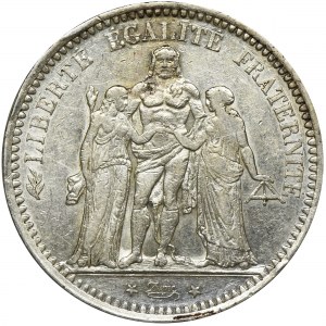 Francja, III Republika, 5 Franków Paryż 1873 A