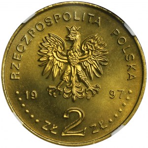 2 złote 1997 Stefan Batory - NGC MS67