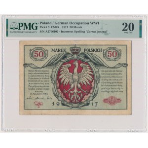 50 marek 1916 - Jenerał - A - PMG 20