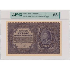 1.000 marek 1919 - I Serja BN - PMG 65 EPQ