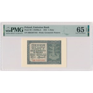 1 złoty 1941 - BB - PMG 65 EPQ