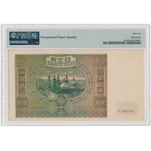 100 złotych 1941 - D - PMG 55 EPQ
