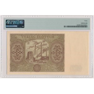 1.000 złotych 1947 - H - PMG 40