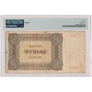 1.000 złotych 1945 - A - PMG 12