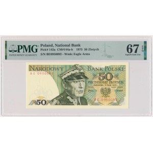 50 złotych 1975 - BU - PMG 67 EPQ