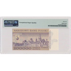 200.000 złotych 1989 - E - PMG 66 EPQ