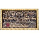 Danzig, 500 million Mark 1923 - creamy print - PMG 45