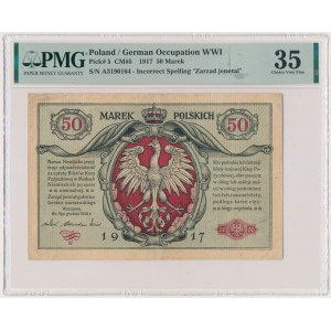 50 marek 1916 - Jenerał - A - PMG 35 - ładny