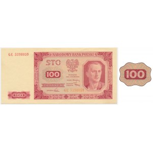 100 złotych 1948 - GE - bez ramki -
