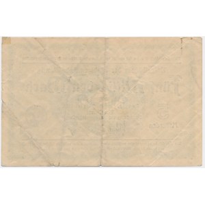 Danzig, 5 Billion Mark 1923 - watermark squares -