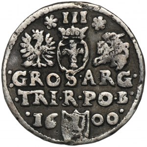 Sigismund III Vasa, 3 Groschen Bromberg 1600