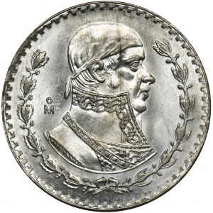 Mexico, Republic, 1 Peso 1957