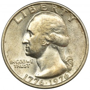 USA, 1/4 Philadelphia Dollar 1976 - George Washington