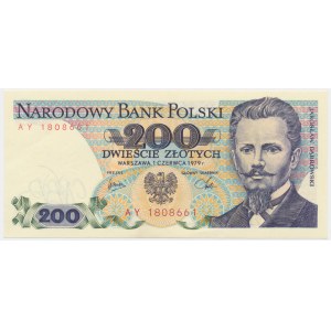 200 złotych 1979 - AY -