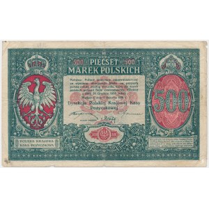 500 marek 1919 - Dyrekcja -