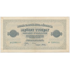 500.000 marek 1923 - AP - 7 cyfr -