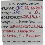 Poniatowski, 3 Groschen Warsaw 1779 EB - RARE
