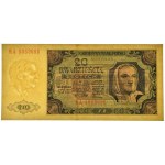 20 złotych 1948 - KA -