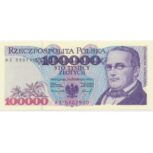 100.000 złotych 1993 - AE -