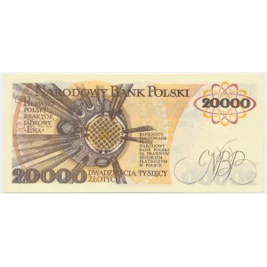 20.000 złotych 1989 - A - POSZUKIWANA