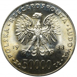 50.000 złotych 1988 Piłsudski