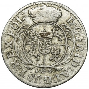 Augustus II the Strong, 1/24 Thaler Dresden 1733 IGS