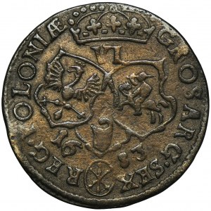 John III Sobieski, 6 Groschen Bromberg 1683 TLB