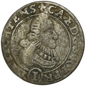 Silesia, Duchy of Troppau, Karl Eusebius, 1 Kreuzer Troppau 1629 MW
