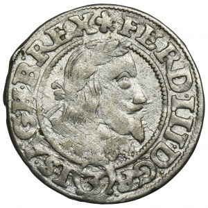 Silesia, Ferdinand III, 3 Kreuzer Breslau 1651 GH