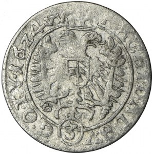 Silesia, Ferdinand II, 3 Kreuzer Breslau 1624 - RARE, UNLISTED