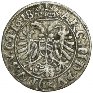 Silesia, Habsburg rule, Ferdinand II, 3 Kreuzer Breslau 1628 HR