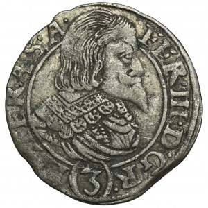 Austria, Ferdinand III, 3 Kreuzer Prague 1639