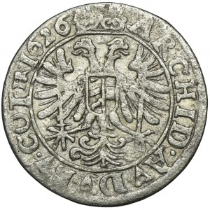 Silesia, Habsburg rule, Ferdinand II, 3 Kreuzer Breslau 1626 HR