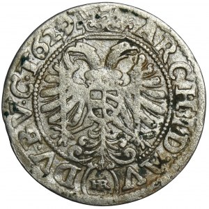 Silesia, Habsburg rule, Ferdinand II, 3 Kreuzer Breslau 1629 HR