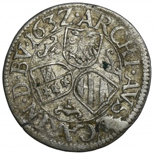 Austria, Ferdinand II, 3 Kreuzer Graz 1632