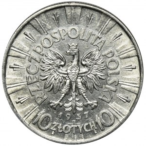 Piłsudski, 10 złotych 1937