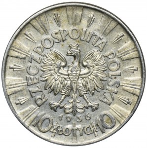 Piłsudski, 10 złotych 1936