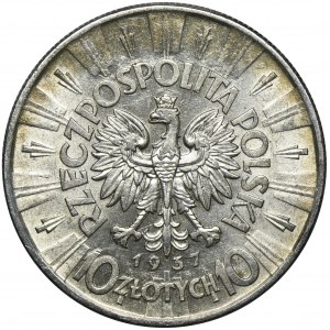 Piłsudski, 10 złotych 1937