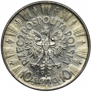 Piłsudski, 10 złotych 1936