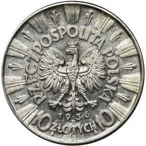 Piłsudski, 10 złotych 1936