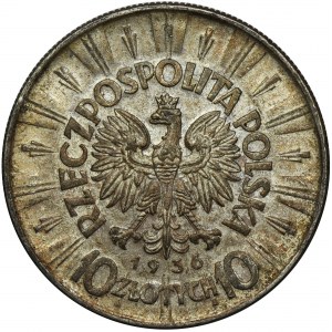 Piłsudski, 10 złotych 1936